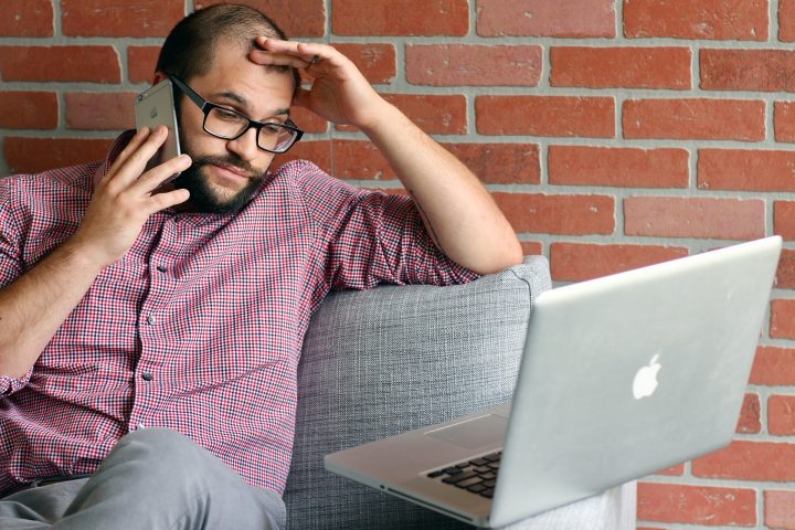 Frustration and irritability when unable to work