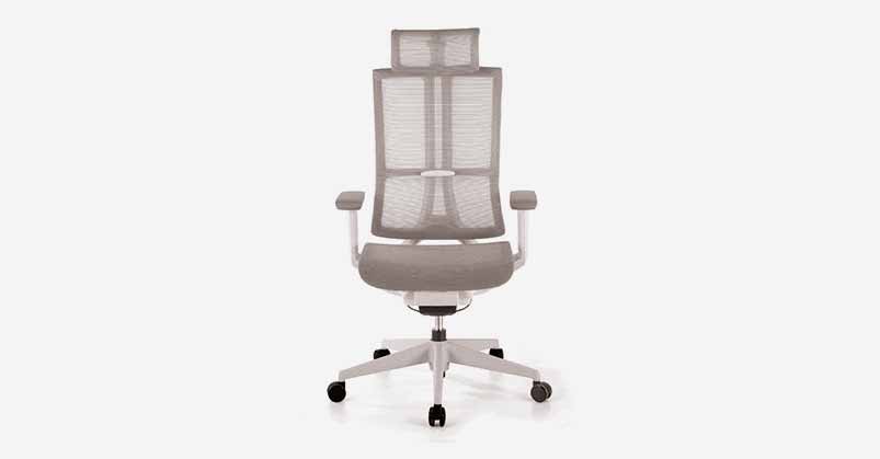 Enjoy chair with a high backrest