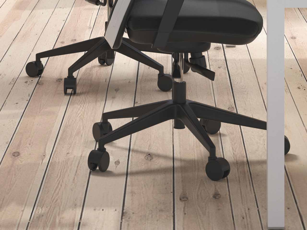 types of wheels for office chairs
