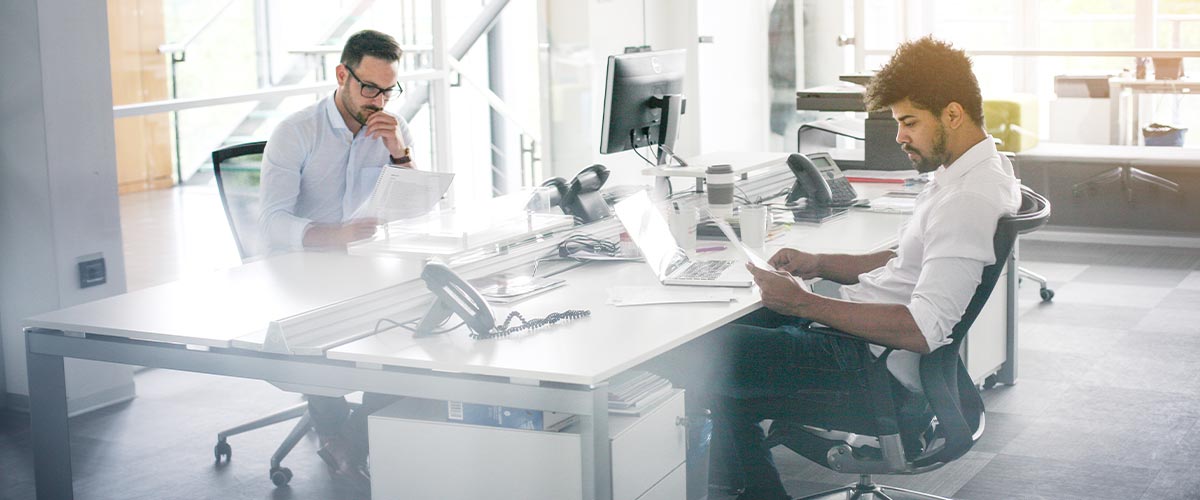 What is the minimum space in the office