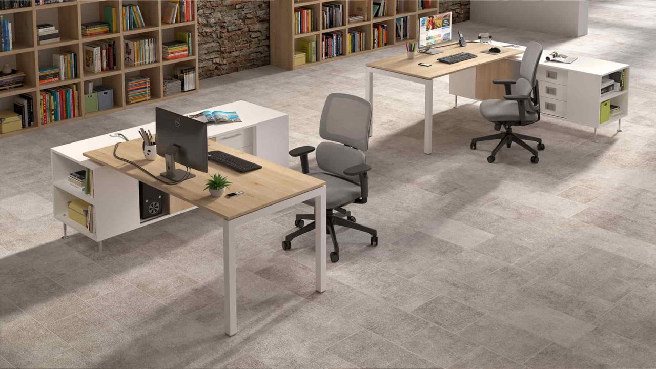 How to have a double office at home